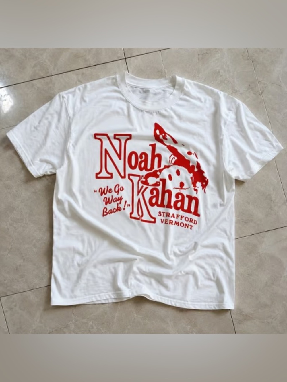 Noah Kahan The Great Divide Music Tour We Go Way Back Graphic Tee